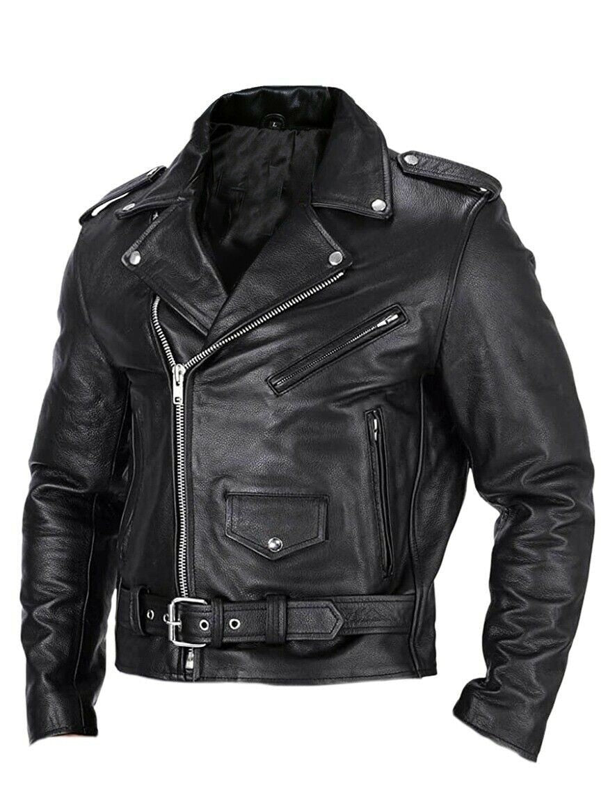 Jaqueta Biker Masculina - Main Image