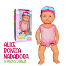 Bella Splash Marine - Boneca Nadadora com Movimentos Realistas