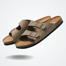 Sandália Birken Masculina de Couro Arizona