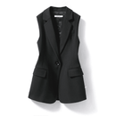 Blazer Feminino Sem Mangas - Modernidade e Luxo