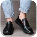 Tênis de Couro France Casual Masculino