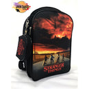 Mochila Stranger Things + Estojo Brinde