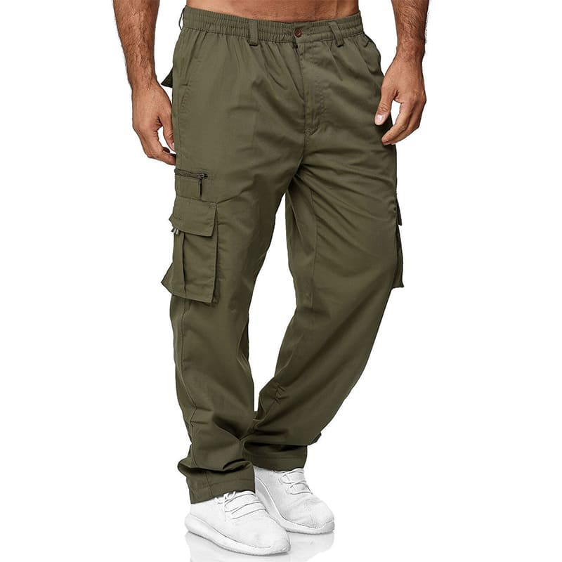 Calça Cargo Masculina Skate CalÃ§a Larga Hip Hop Masculina Cargo