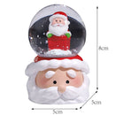 Globo de Neve Iluminado - Magia de Natal