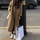 Sobretudo Feminino Longo Europeu