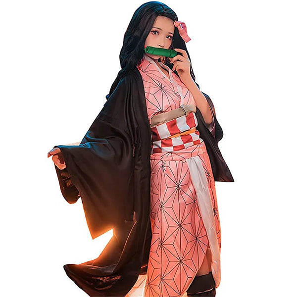 Cosplay Nezuko Kamado Adulto Infantil