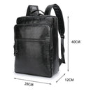 Mochila Executiva em Couro Lorennzi Leather