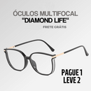 Pague 1 Leve 2 | Óculos Multifocal Diamond Life + Brinde