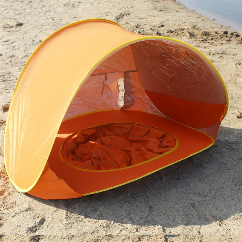 Barraca de Praia para Bebe com Piscina - Proteção UV