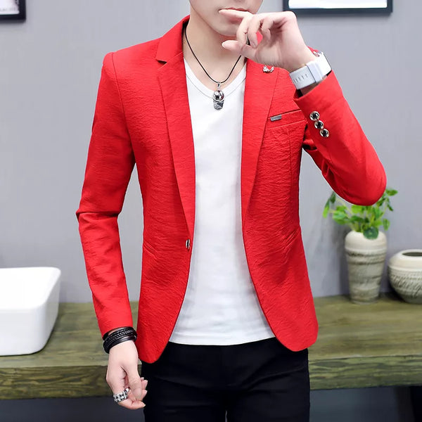 Blazer Vermelho Masculino