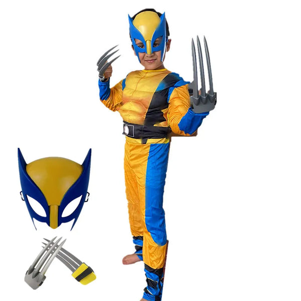 Fantasia Infantil Wolverine + Brindes Exclusivos