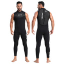 Roupa de Mergulho WetSuit Sem Manga Masculina