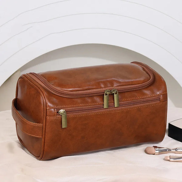 Bolsa Organizadora Necessaire em Couro Nobre - CouroBag