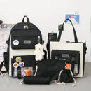 UniqBag - Kit Escolar Feminino 4 em 1