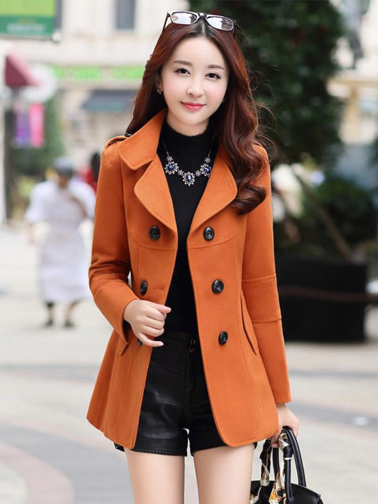 Sobretudo de Inverno Feminino