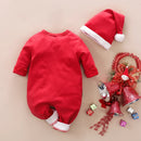 Roupa Papai Noel Bebê 03-18m