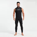 Roupa de Mergulho WetSuit Sem Manga Masculina