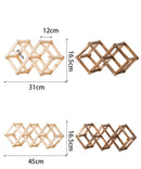 Adega Porta Vinho Portátil Madeira