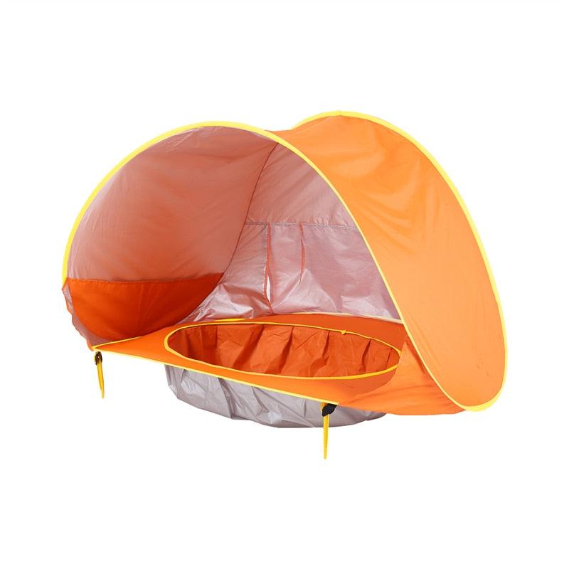 Barraca de Praia para Bebe com Piscina - Proteção UV