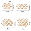 Adega Porta Vinho Portátil Madeira