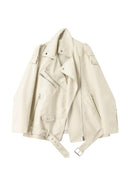 Jaqueta de Couro Feminina Madrid