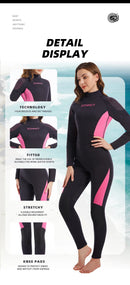 Roupa De Mergulho Masculino e Feminina Wetsuit 1.5MM/3MM