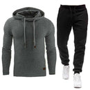 Conjunto de Moletom Casual Masculino