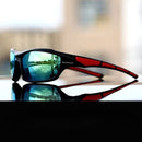 Óculos de Sol Polarizados - SHIMANO + Brinde: 15 Iscas de Pesca