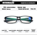 Óculos Inteligente Anti Luz Azul  - Compre 01 Leve 2