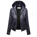 Jaqueta De Couro Forrada Feminina