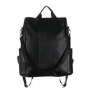 Mochila de Couro Antifurto Feminina