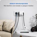 Conector de Tomada Inteligente - Adaptador de Tomada 7 em 1