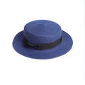 Chapéu de Palha Feminino Paris Azul