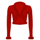 Jaqueta Cropped Feminina