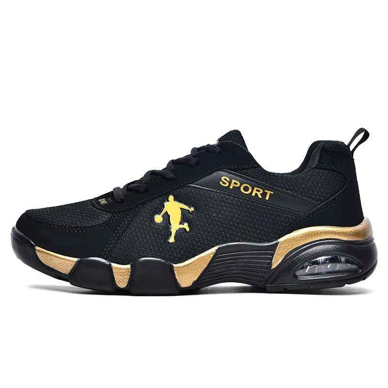 Tênis Masculino Corrida Preto Sport