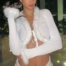 Jaqueta Cropped Feminina