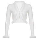 Jaqueta Cropped Feminina