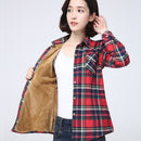 Jaqueta Xadrez Feminina