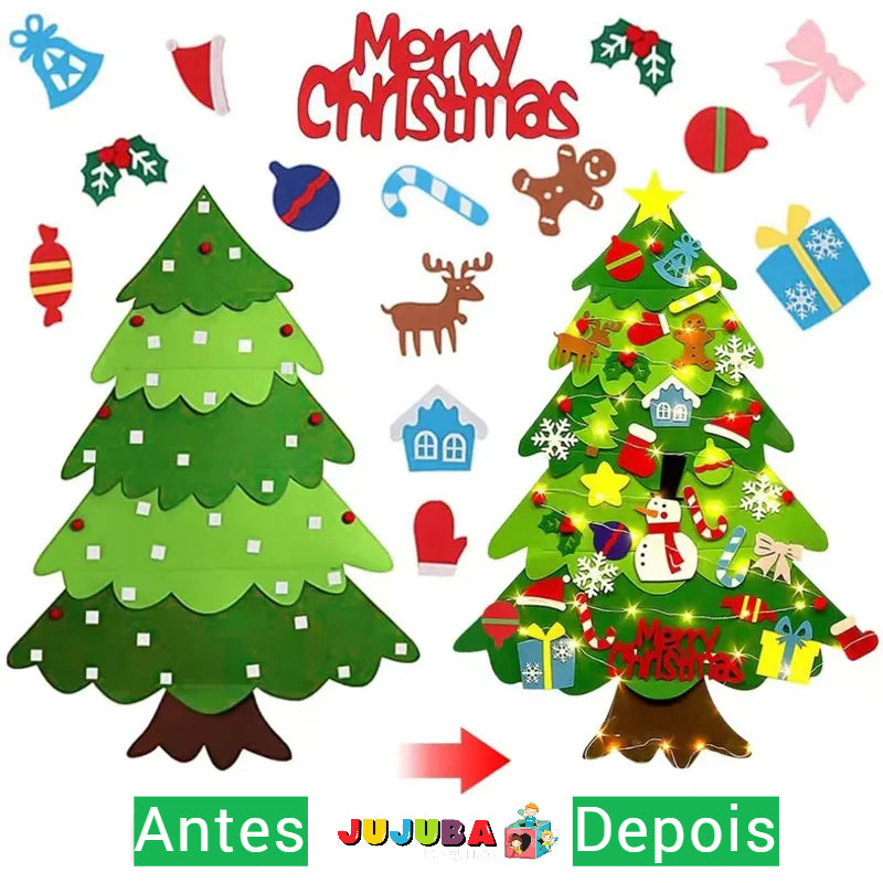 Árvore de Natal Criativa Montessori