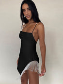 Vestido Franja Strass Original