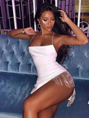 Vestido Franja Strass Original