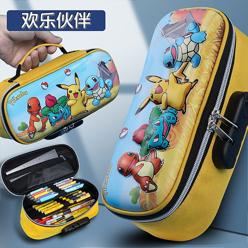 Estojo Pokemon 3D
