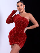 Vestido Strass Curto Love