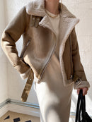 Jaqueta com Pelo Feminina