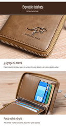 Carteira de Couro Masculina
