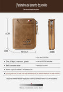 Carteira de Couro Masculina