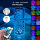 Luminária de Cristal Naturazen Lótus