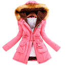 Parka Feminina Forrada com Pelo